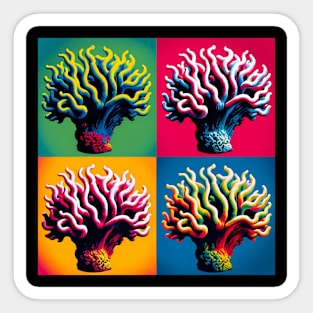 Pop Elegance Coral - Cool Underwater Sticker